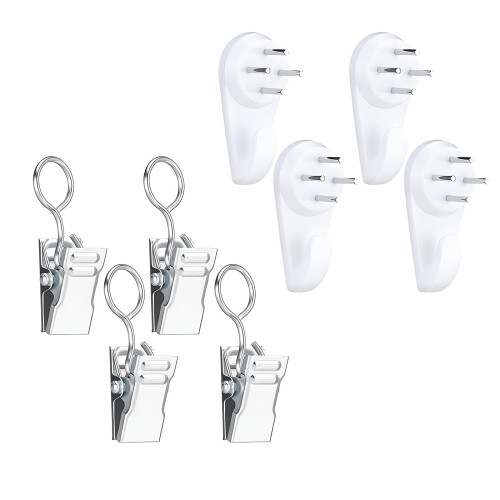 Versatile Iron Wall Hooks For Home Office Use Space Saving