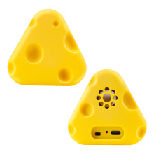 Cute Cheese-Shaped Bluetooth Speaker - Portable Wireless Speaker for Desk & Outdoor Use