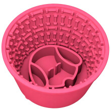 Interaction Treat Dispenser Lick Mats Slow Feeder For-True red
