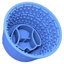 Multifunctionele Slow Feeder-snoepjesdispenser en-Hemelsblauw