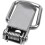 Cabinet Silver Tone Spring Loaded Toggle   Hasp 8 Pcs 5