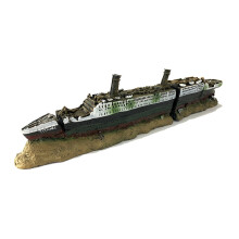 Miniature Titanics épaves Aquariums décoration Aquariums navire