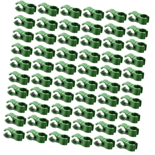 Clips fixes pour plantes, 50 pièces, supports de serre