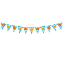 Oktoberfest Party Paper Pennants Decoration For Wall-S 2