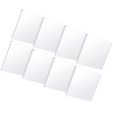 8Pcs Washable Clear Silicone Gel Printing Mat Plate For-6x6in