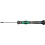 WERA Screwdriver for Hexagon Socket Screws, 1.5 x 60 mm, for Electronic Applications, Precision Tip 1