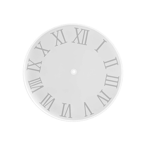 Big Arabic Number Silicone Clock Molds For Epoxy Resin-A