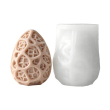 Holle Geometrische Textuur Siliconen Mallen Food Grade-5634