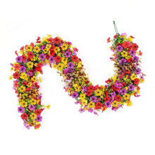 1.8Meter Artificial Leaves Plant for Easter-Mixed colors