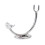 Sturdy Zinc Alloy Razors Holder Designed for Secure and-silver 1