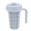 Flexibles 600-ml-Silikon-Gefriertablett mit-Blaues Griffdesign 1