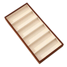 Houten brillenorganizers met meerdere compartimenten en-B