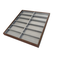 Houten brillenorganizers met meerdere compartimenten-12 Betaal