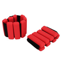 2er-Pack Silikon-Handgelenkgewichte 916 g (32,3 oz) Rot