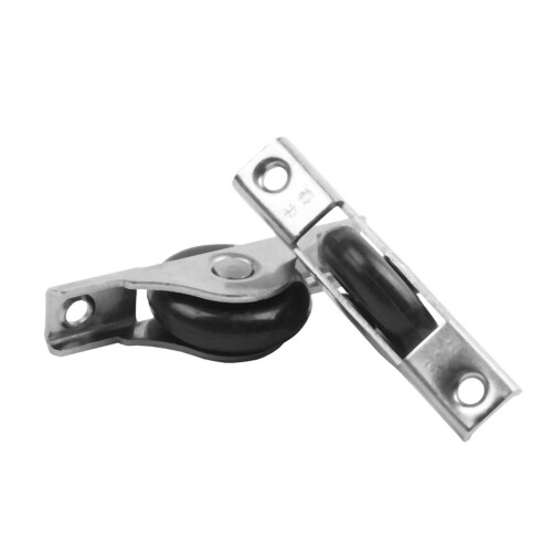 8 Pcs Nylon Single Axle Sliding Door Roller Window Sash Pulley Wheel 2
