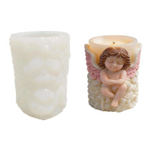 Angel Carving Silicone Molds Cylindrical Shape Silicone-PP05