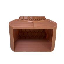 Plastic Hermit Crabs Shelter Cave Hideaways Den 3D-brown L