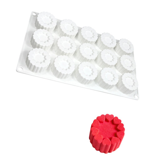 Siliconen cilindervormen Thuisbakaccessoires voor-15
