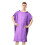 Water Absorbent Hooded Bathrobe Fast-Single button corner 1