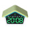 Digital Alarm Clock LED Digital Clock Electric Desk Clock-Green 1