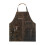 Long Brown Synthetic Apron Featuring Strong Stitching For Experts 1