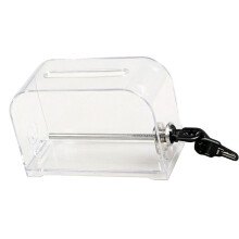 Sturdy Acrylic Poll Box With Builts In Lock For Safe And-3