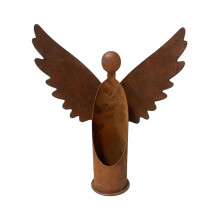Wind Resistant Candle Holders Rustproof Angel Candle Holders