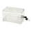 Clear Lockable Vote Box With Key For Suggestions Donations-2 1