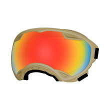 Fashion Pet Eyewears With AntiGlare Coating And Secure-Khaki M
