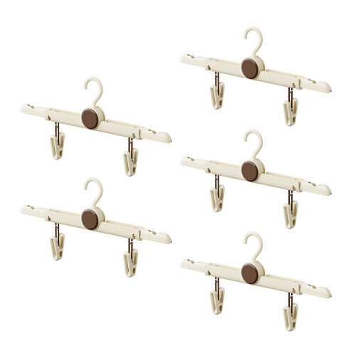 Ruimtebesparende draagbare hanger voor wasgoed Sneldrogende-5