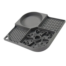 Dog Slow Feeder Puzzle Mat Promotes Health Eating Speed-Gray