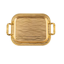 Sophisticated Gold Colored Kitchen Dish Great For Special-S