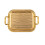 Sophisticated Gold Colored Kitchen Dish Great For Special-S 1