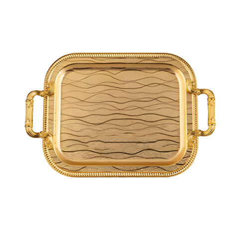 Sophisticated Gold Colored Kitchen Dish Great For Special-S