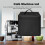 Espresso Machine Dust Cover Waterproof Antistatic Nylon Coffee Maker Lid Case, Black 3