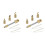 2X 510 Interface Soldering Iron Tip USB Soldering Iron Tip Welding Tool 15W Cutter  Horseshoe Shape Welding Tools 2