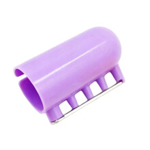 Protective ABS Finger Cover For Easy Yarn Threading In-Purple