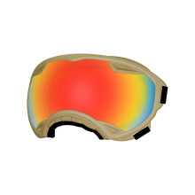 Fashion Pet Eyewears With AntiGlare Coating And Secure-Khaki S