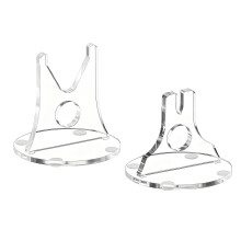 Modern Acrylic Cutter Rack Storage Solution Desktop-Clear