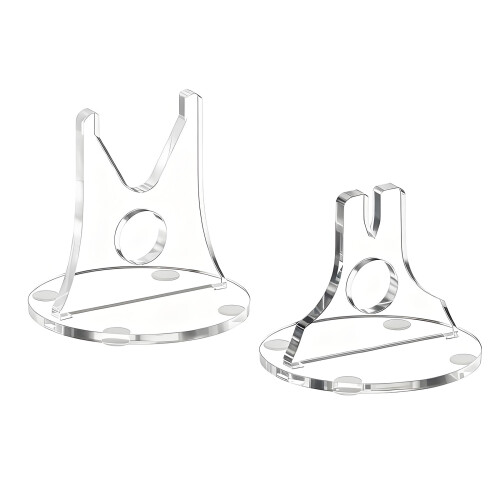 Modern Acrylic Cutter Rack Storage Solution Desktop-Clear