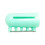 Protective ABS Finger Cover For Easy Yarn Threading In-Green 1