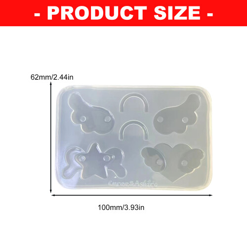 Ensemble de moules en Silicone à dégagement facile, pour 2