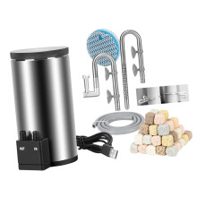 Quiet USB Operated Water Circulation-Water inlet and outl