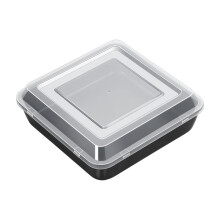 Oven Safe Stainless Steel Square Cake Pan Nonstick-6 inches