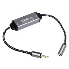 3.5 AUX Audio Isolator Audio Noise Filter 3.5mm Audio Current Noise Eliminator Isolator Audio Signal Noise Reducer