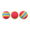 100Pcs  Swing Training Aids Indoor Practice Sponge Foam Rainbow Balls 4