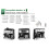 12 Pack Activated Charcoal Water Filter for  Espresso Machine COM530M, COM532M, BCO430 and More 2