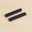 100pcs 12-Hole Screwdriver Bit Holder Box Block Black for Six Angle 6.35mm Handle 8