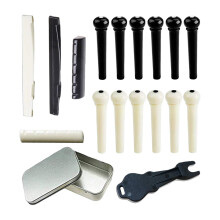 Selles de broches de cordes de guitare acoustique et-Ensemble 3