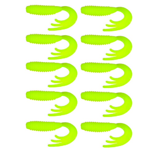 Vissen Accessoires Flexibel Kunstaas Aas Curl Tail-Kleur 10